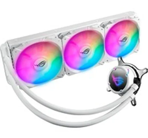 ROG Strix LC 360 RGB White Edition raffredamento dell''acqua e freon, Raffreddamento ad ac...