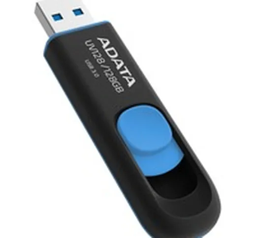 64GB DashDrive UV128 unità flash USB USB tipo A 3.2 Gen 1 (3.1 Gen 1) Nero, Blu
