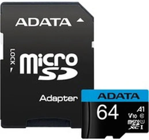 64GB, microSDHC, Class 10 UHS-I Classe 10