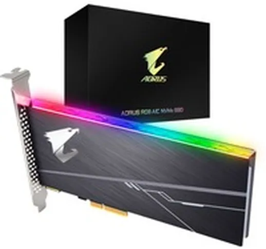 AORUS RGB AIC Full-Height/Half-Length (FH/HL) 512 GB PCI Express 3.0 3D TLC NVMe, Disco a...