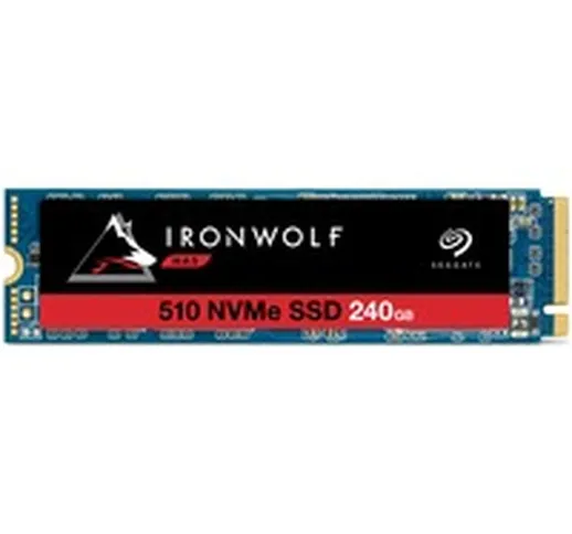 IronWolf 510 M.2 240 GB PCI Express 3.0 3D TLC NVMe, Disco a stato solido