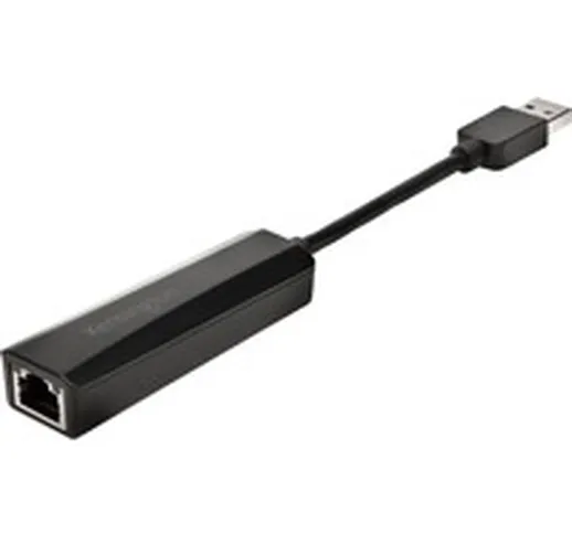 UA0000E Adattatore Ethernet USB-A — Nero