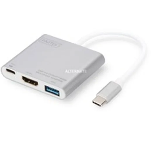 Adattatore multiporta USB Type-C ™ 4K HDMI, a 3 porte