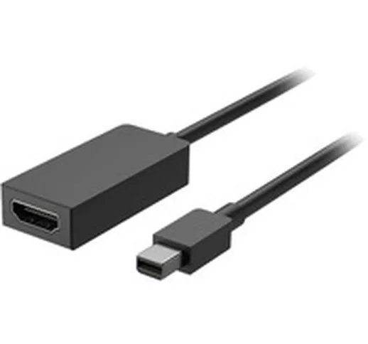 Surface USB-C/HDMI Adapter HDMI tipo A (Standard) USB tipo-C Nero, Adattatore