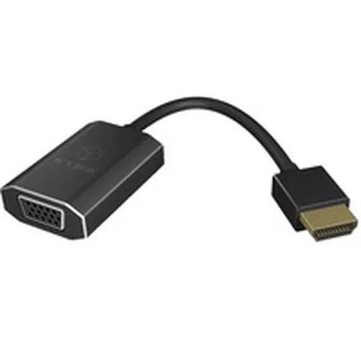 IB-AD502 cavo e adattatore video VGA (D-Sub) HDMI tipo A (Standard) Nero