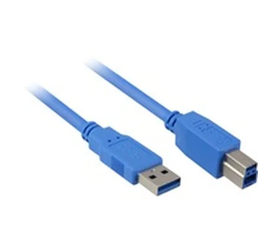 USB 3.0 A-B cavo USB 2 m USB A USB B Blu