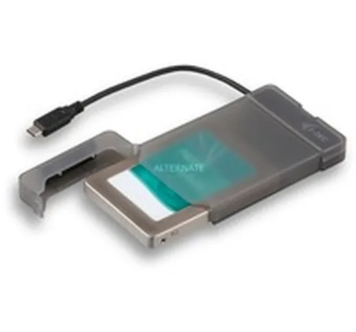 C31MYSAFEU313 contenitore di unità di archiviazione Box esterno HDD/SSD Nero 2.5", Disk en...