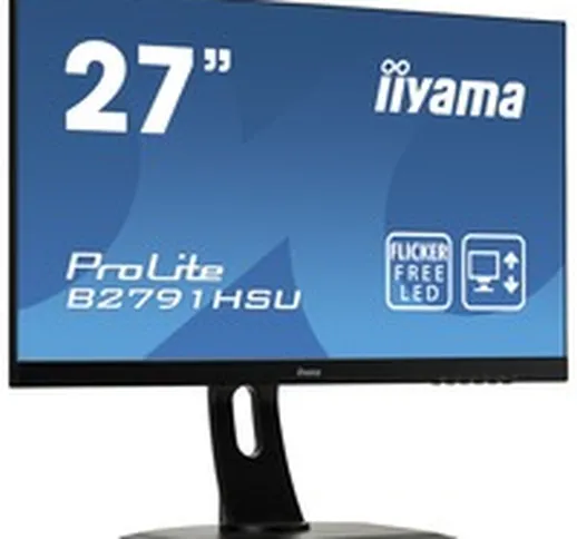 ProLite B2791HSU-B1 LED display 68,6 cm (27") 1920 x 1080 Pixel Full HD Nero, Monitor LED