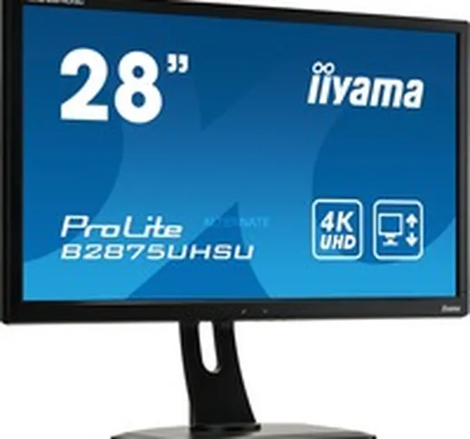 ProLite B2875UHSU-B1 Monitor PC 71,1 cm (28") 3840 x 2160 Pixel 4K Ultra HD LED Nero, Moni...