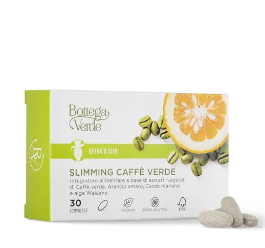 Detox & Slim - Slimming caffè verde - Integratore alimentare a base di estratti vegetali d...