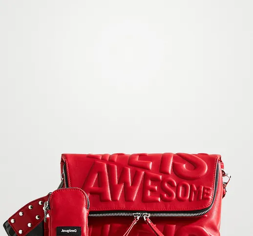 Borsa a tracolla "Life is Awesome"