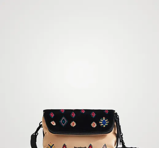 Borsa a tracolla ricamo boho - BLACK - U