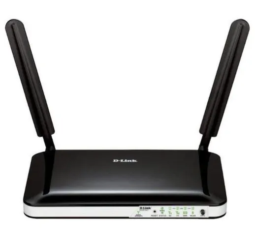 D-link dwr-921 router 4g lte 4 lan rj-45 wirless 150 mbps nero