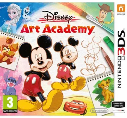 Disney art academy nintendo 3ds e 2ds