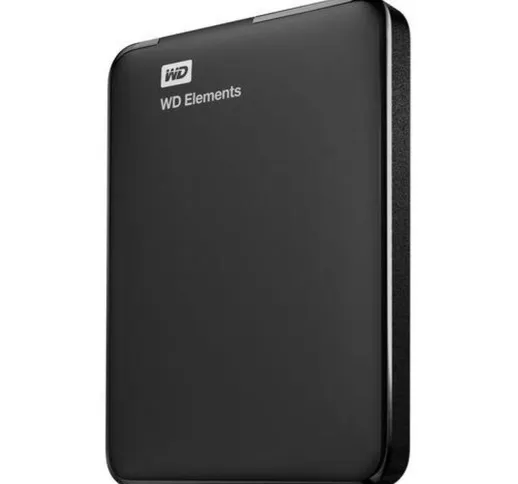 Wd elements 1000gb hard disk esterno portatile usb 3.0 2,5`` nero