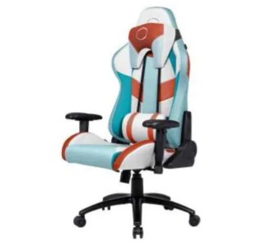 Cooler master gaming chair caliber r2s kana kanagawa pu traspirante reclinabile da 90 a 18...