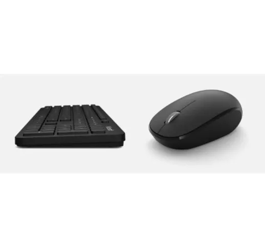  bluetooth desktop tastiera + mouse bluetooth 4.0 black