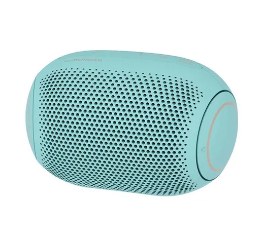 Bluetooth speaker portatile lg xboom go pl2b with meridian acquamarina