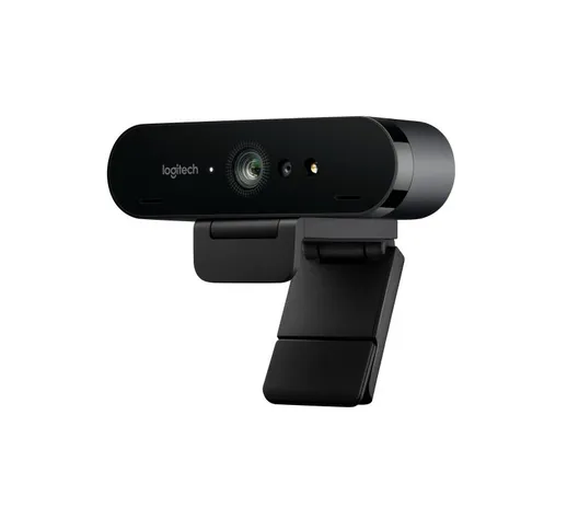 brio 4k ultra hd webcam webcam colore 4096 x 2160 audio usb zoom 5x, funziona con skype,...