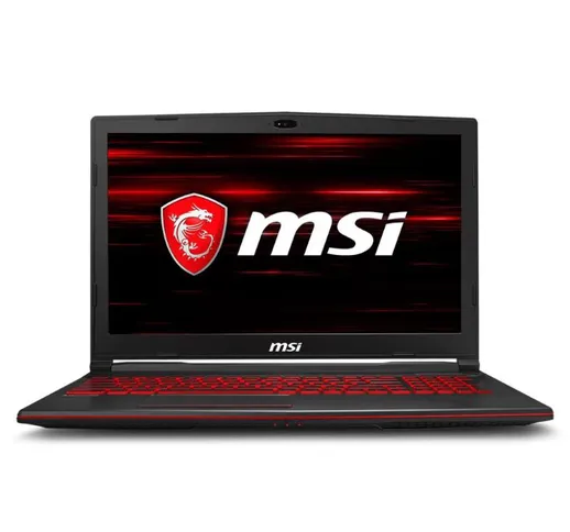 Msi gaming gl63 8rd-618it 15.6 i5-8300h 2.3ghz ram 8gb-hdd 1.000gb + ssd 128gb-nvidia gefo...