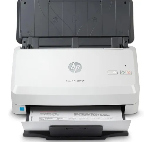 Hp scanjet pro 3000 s4 scanner documentale a4 cmos/cis duplex adf 50 fogli usb 3.0