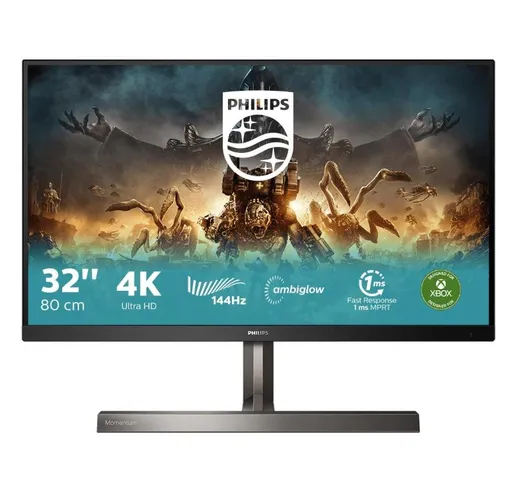 Philips monitor 31.5 led ips 329m1rv / 00 gaming 3840 x 2160 4k ultra hd tempo di risposta...