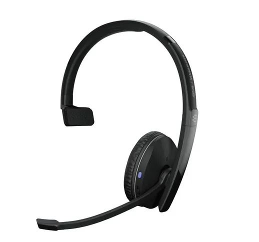 Epos-sennheiser adapt 230 cuffia con microfono monoaurale bluetooth ricevitore usb a certi...