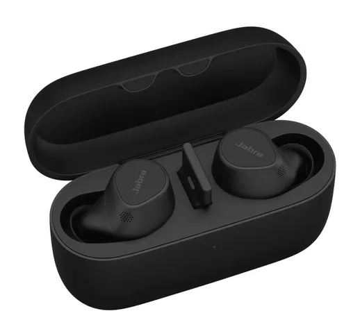 Jabra evolve2 buds uc true wireless earphones con microfono in-ear bluetooth eliminazione...