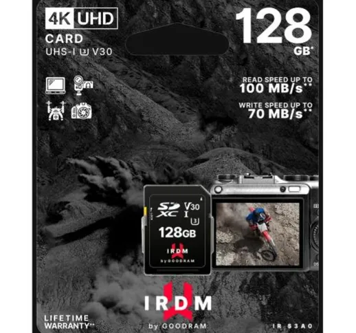 Scheda sd 128gb uhs i u3 goodram - blister retail