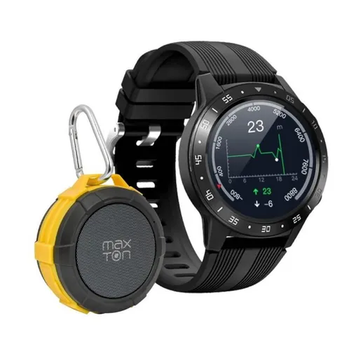 Maxcom fw37 argon smartwatch 1.04 ips bluetooth gps ip67 bussola modalita sport monitoragg...