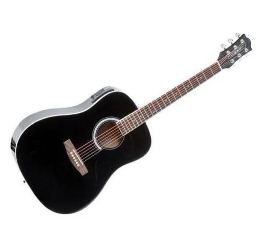  chitarra acustica elettrificata ranger 6 eq black