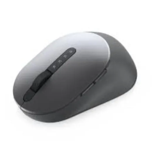  ms5320w mouse wireless a rf + bluetooth ottico 1600dpi mano destra grigio