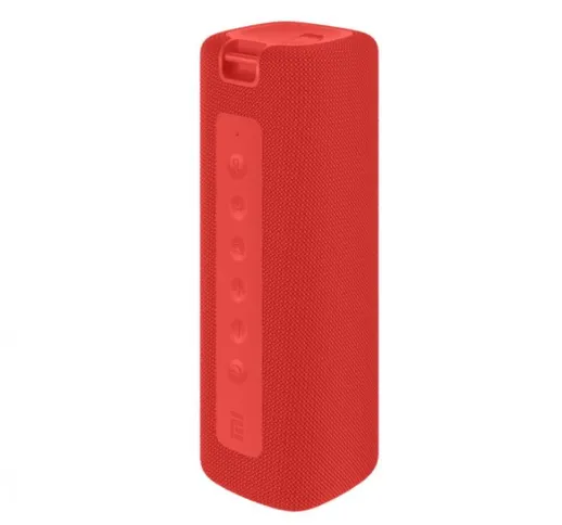  mi portable bluetooth speaker 16w impermeabile ipx7 con microfono incorporato red