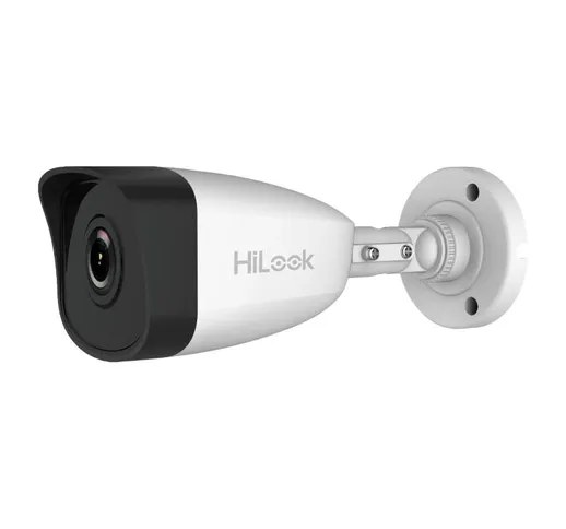 Hilook ipc-b140h(-m), telecamera di sicurezza ip, esterno, cablato, metallo, 0,028 lx, 0 -...