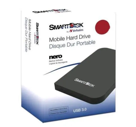  smartdisk hdd esterno 500gb formato 2.5 5.400rpm usb 3.0