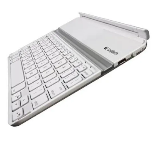  ultrathin keyboard cover per ipad 2/3/4 con tastiera bluetooth colore bianco