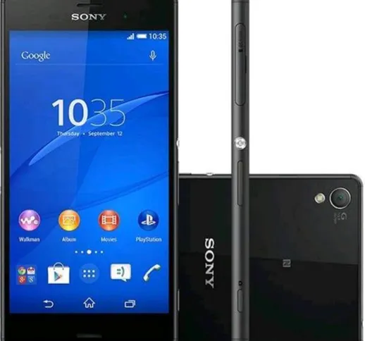  xperia z3+ plus 5.2 octa core 32gb ram 3gb 4g lte waterproof italia black