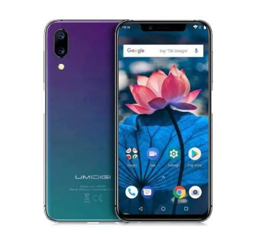 Umidigi one dual sim 5.9 octa core 32gb ram 4gb 4g lte europa twilight