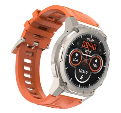 Hifuture futurego mix2 smartwatch 1.43 amoled touchscreen chiamate wireless bluetooth alto...