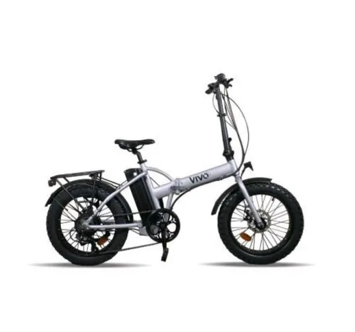 Vivo bike fat bike k1 bicicletta elettrica pieghevole 250w ruote da 20 velocita` 25km/h au...