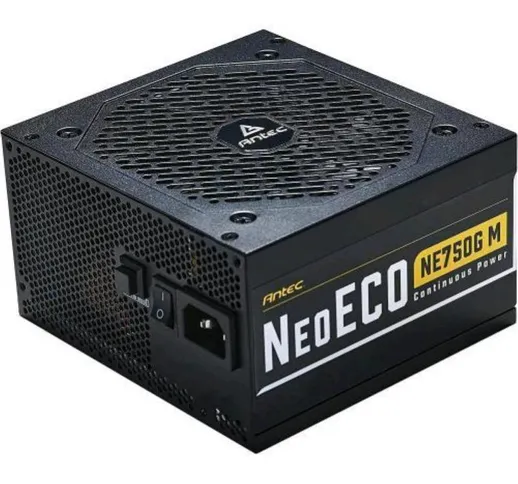  neo eco ne750g alimentatore 750 w 80 plus gold modulare 20+4 pin atx nero