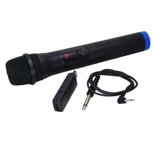 Karma set-175 kit microfono uhf 25 usb 2aa