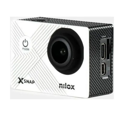 Nilox x-snap fotocamera per sport d`azione 4mp 4k ultra hd cmos wi-fi
