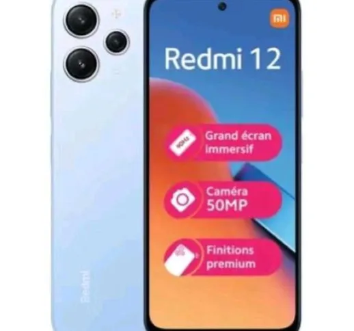  redmi 12 dual sim 6.79 octa core 256gb ram 8gb 4g lte italia blue