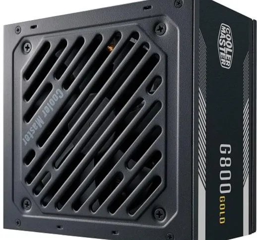 G800 gold entry level 80plus-gold 800w 120mm-fan active-pfc psu eu-cable - non-modular - c...