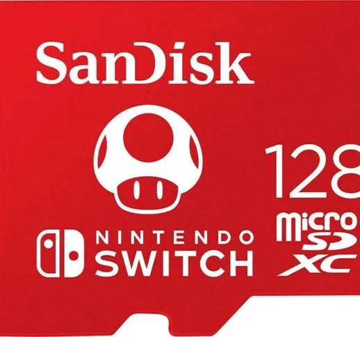 MicroSD San Disk per Nintendo Switch 64GB XC