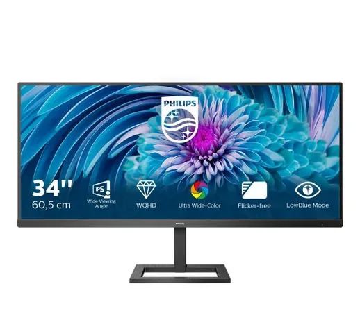 MON 34IPS 3440X1140 4MS 32:9 MM PHILIPS 345E2AE/00 REG ALTEZZA