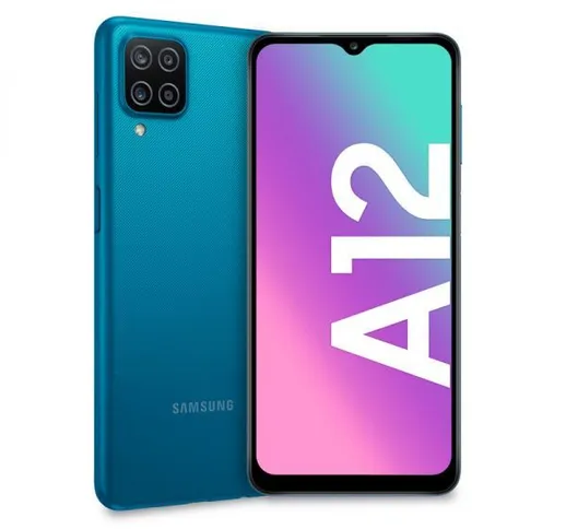 SM SAMSUNG GALAXY A12 NEW EXYNOS BLUE 6,5 4+64GB DS ITA