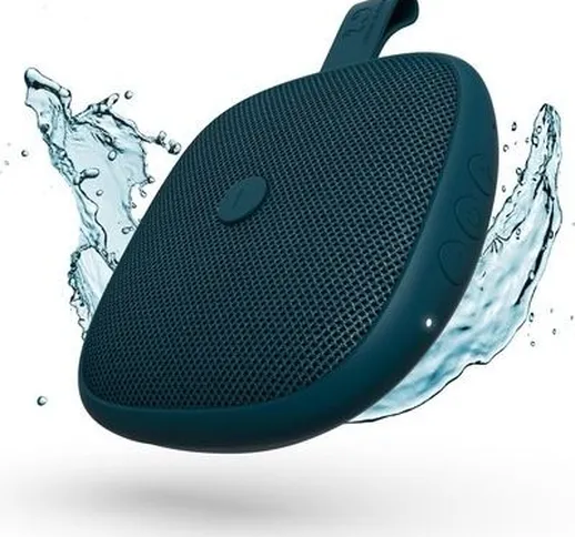 Diffusore  Rockbox Bold XS Bluetooth waterproof speaker blu
