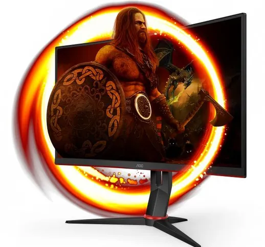  Gaming C27G2ZU/BK monitor piatto per PC 68,6 cm (27) 1920 x 1080 Pixel Full HD LED Nero,...
